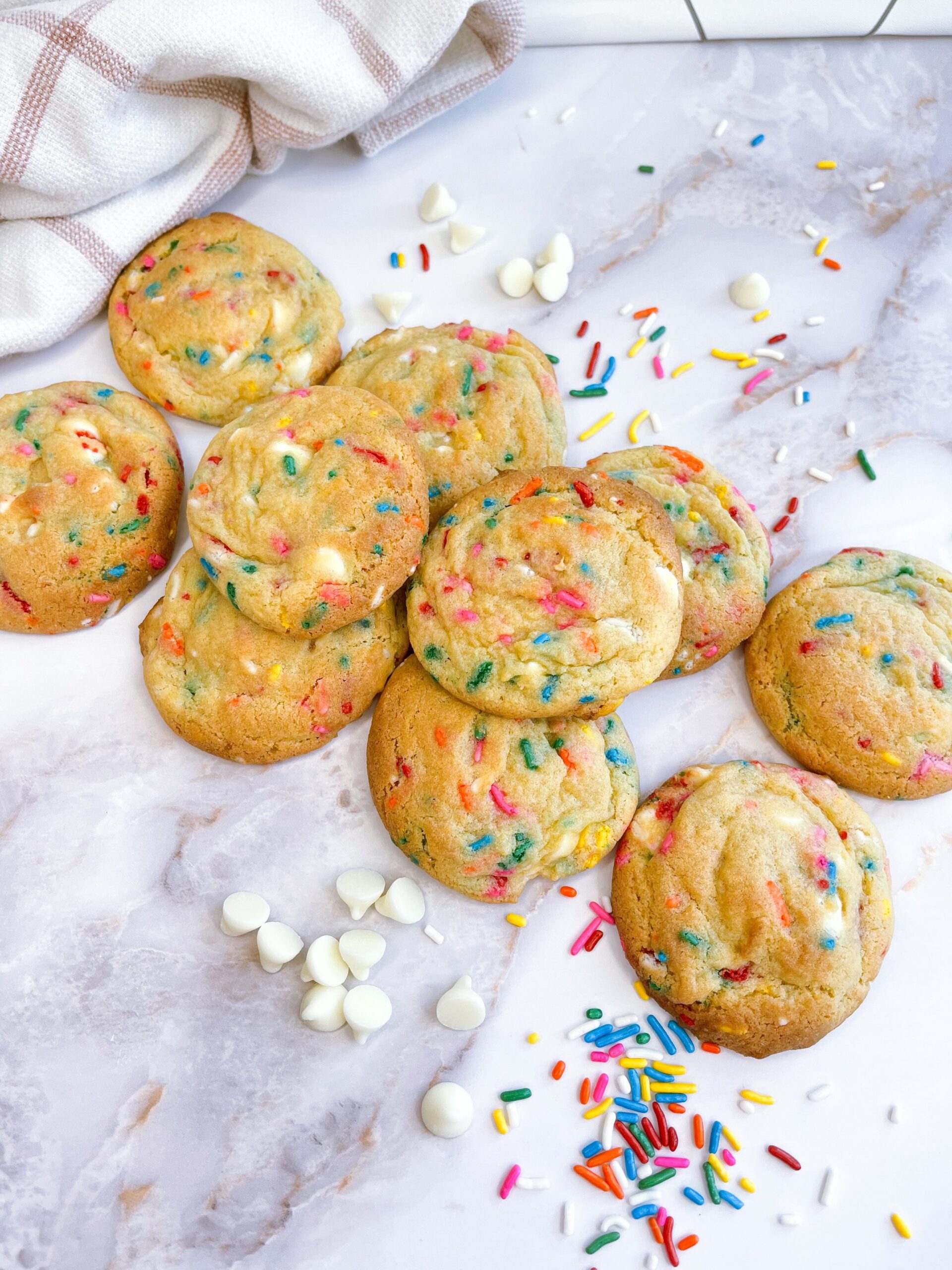 Funfetti Pudding Cookies