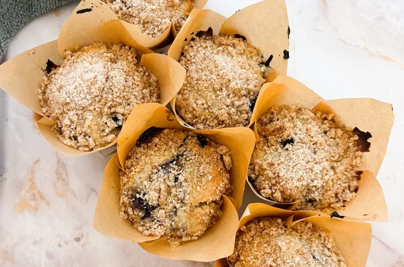 Easy Homemade Blueberry Muffins (Maegan's Version)