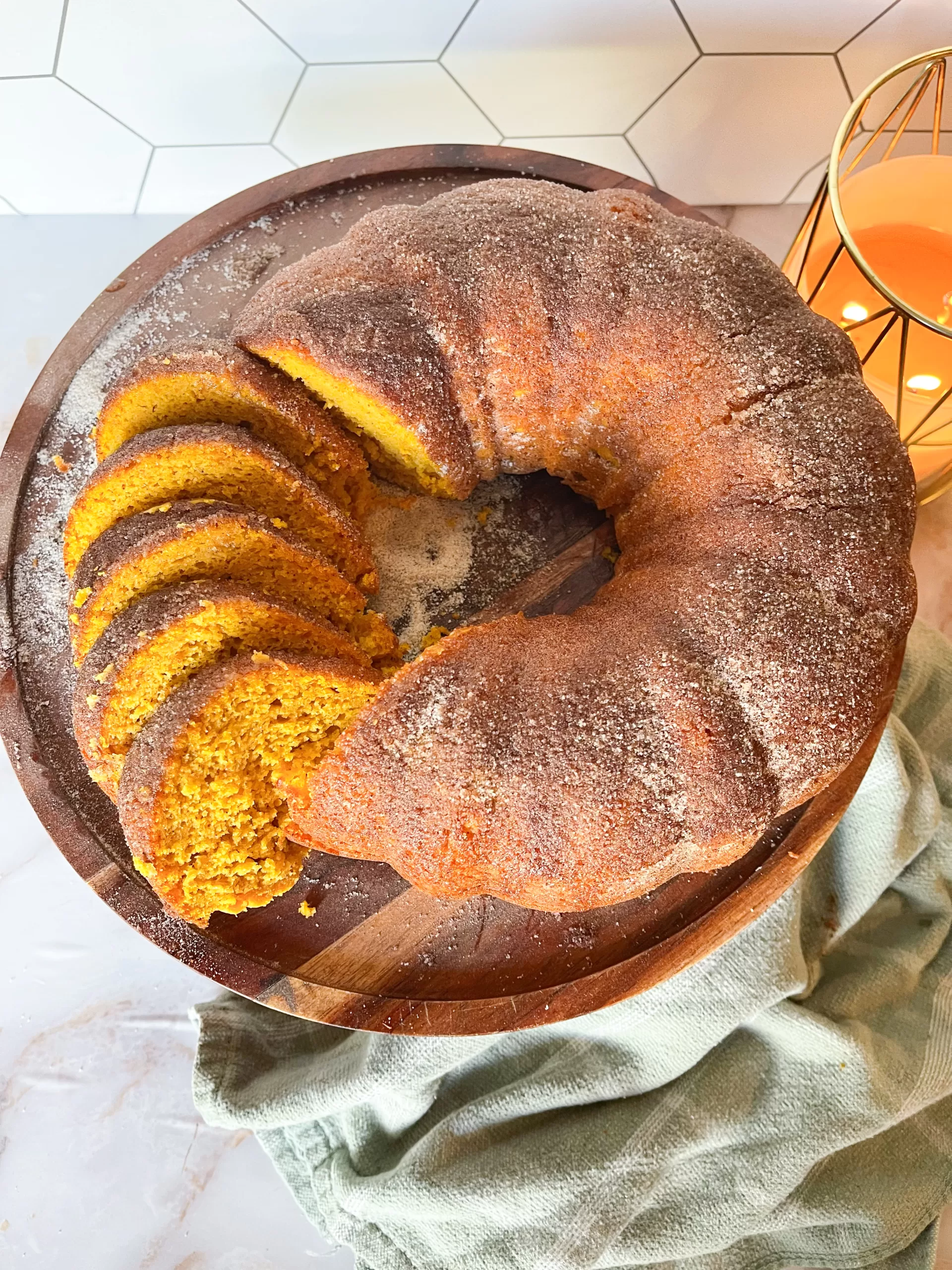 Pumpkin Donut Bundt Cake – Simple with Cake Mix Base