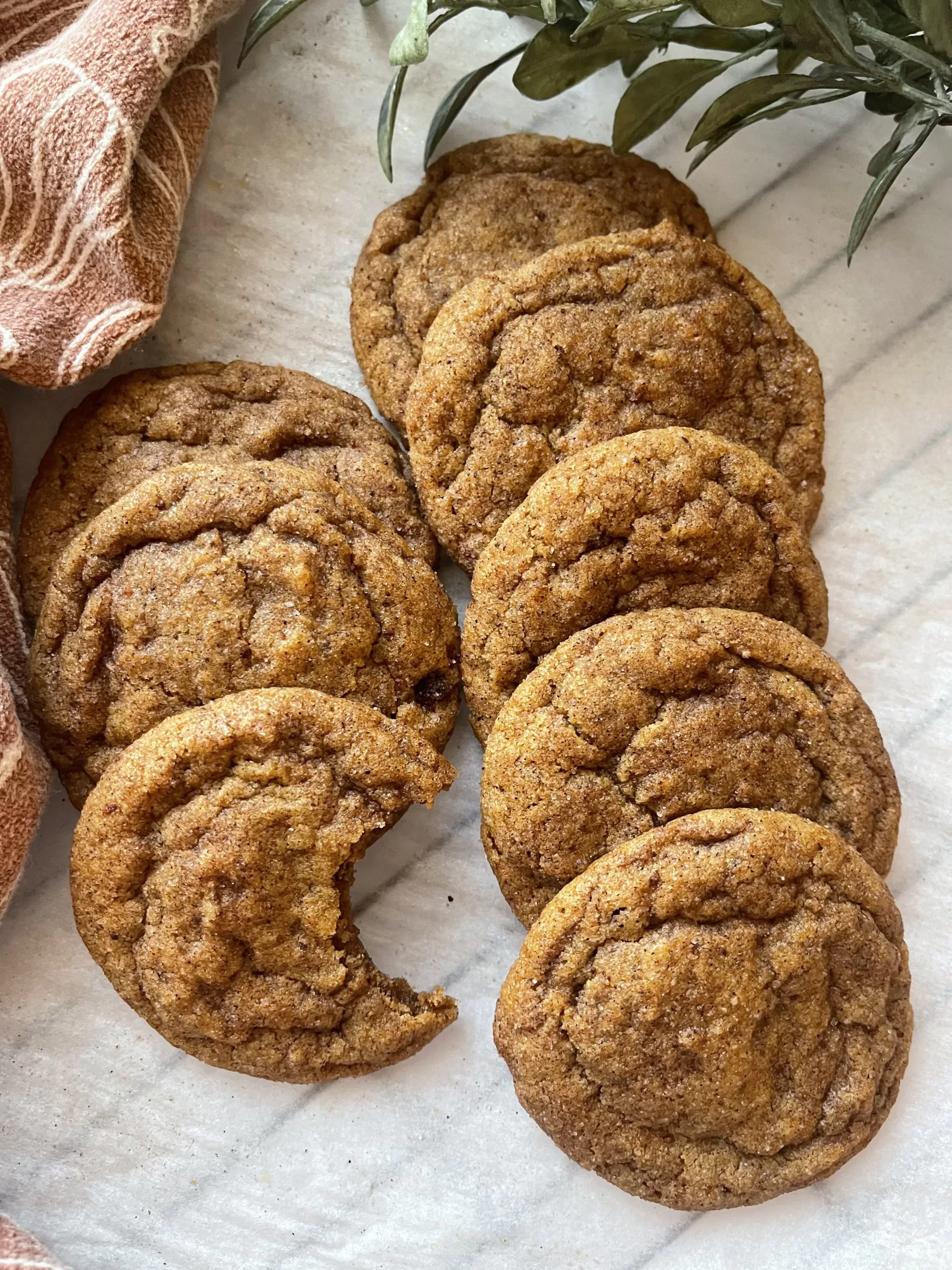 Brown Butter & Maple Pumpkin Cookies- Soft & Chewy