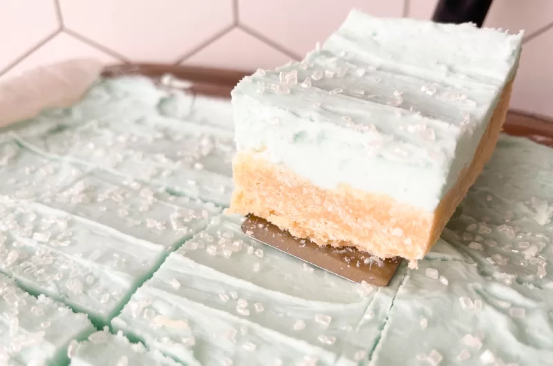 Frosted Sugar Cookie Bars- Simple & Delicious