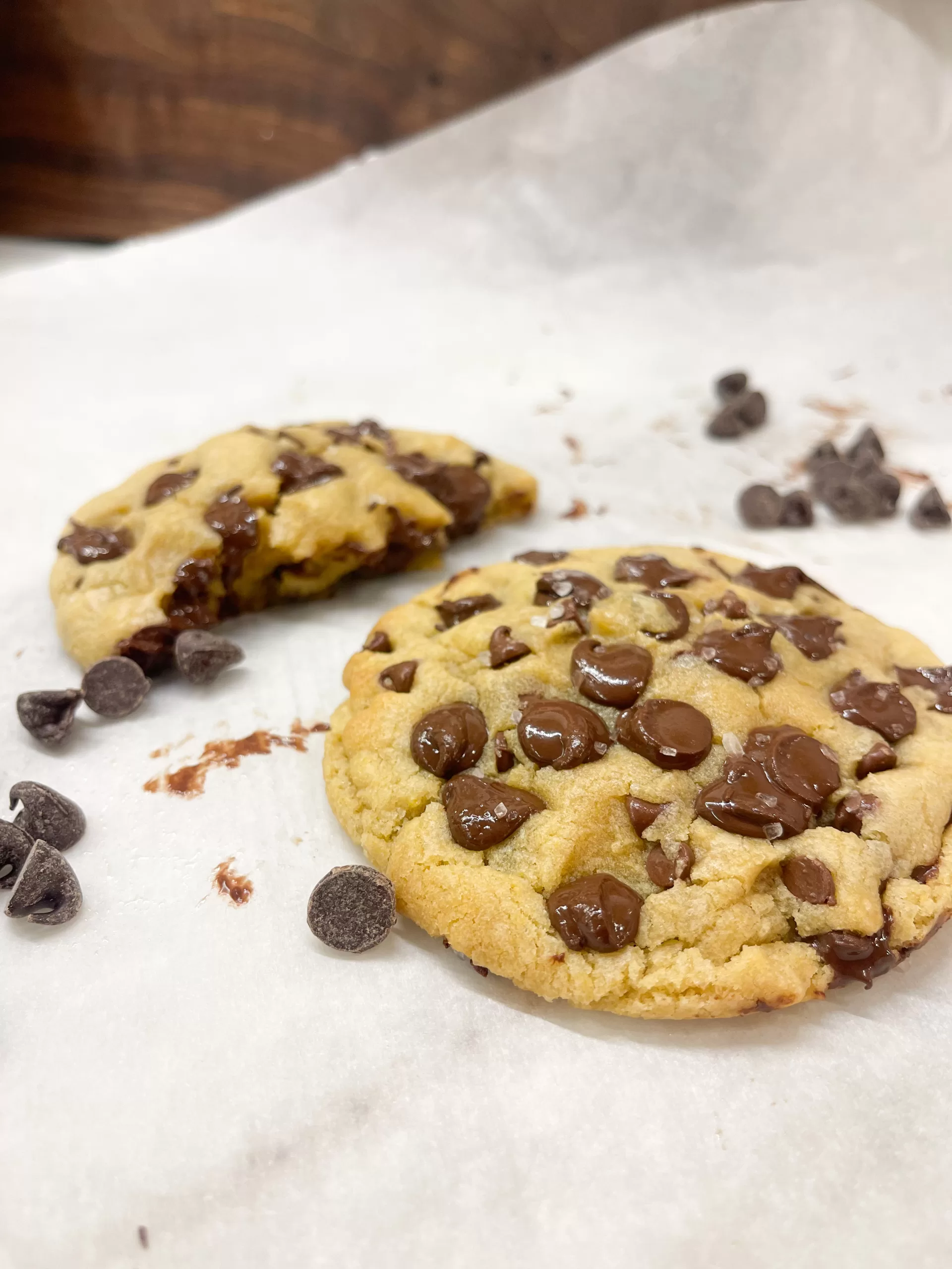 Single-Serve Chocolate Chip Cookies