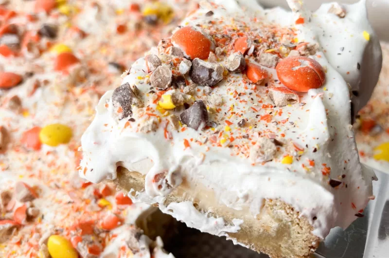 Peanut Butter Pie Cookie Bars - Simple & Delicious!