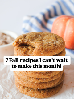 These are a few of my favorite things!

Some of my favorite Fall recipes! All these, and more, can be found here:

https://maegankaybakes.com/

Pumpkin, pumpkin desserts, easy fall recipes, homemade fall desserts, fall recipes baking, pumpkin scones, pumpkin cookies, pumpkin cake
