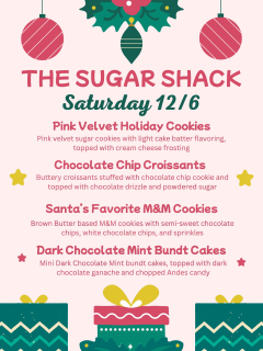 Did I lose a significant chunk of my thumb to a mandolin last night? Yes.

Had I already prepped a bunch of goodies for the Sugar Shack tomorrow so I’m committed now? Also yes.

I’m about to have my little kitchen elves bake up and package so many delicious things! We’ll have the stand out and packed with your favorite treats tomorrow at 8am- don’t leave me hanging! 😘