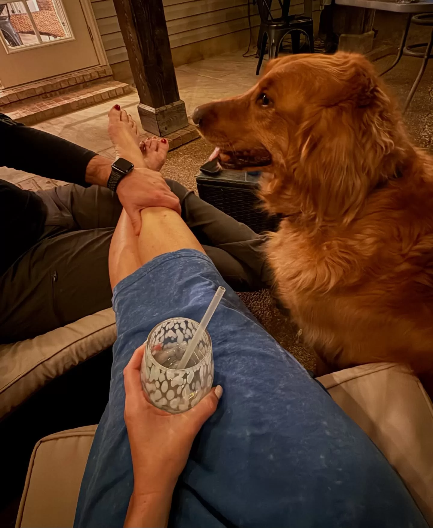 Dinner on the grill. Happy hour on the patio. The dog & the kids. Conversations about life, faith, and everything in between. Mumford & Sons on the speaker. All after a long week of honest work.

This is peak marriage in your late 30s and no one can convince me otherwise. ❤️