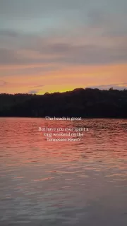Give me all the Tennessee River weekends ❤️