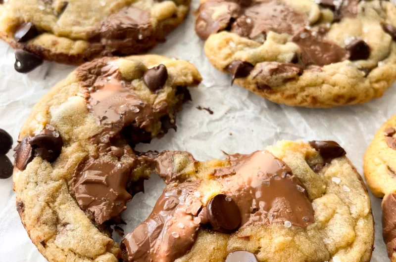 Ultimate Double Chocolate Chunk Cookies