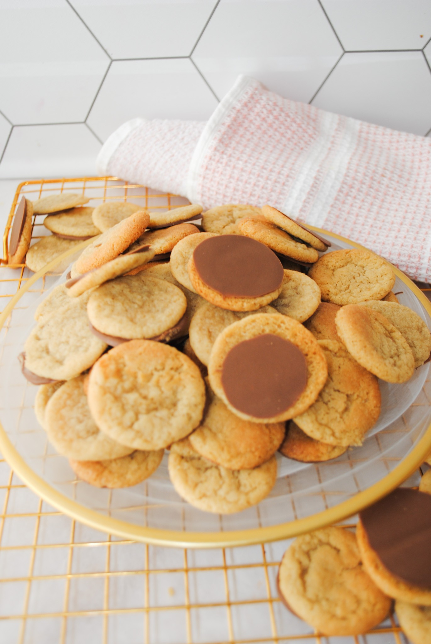 Mini Chocolate-Dipped Cookies – Bite Sized and Delicious!